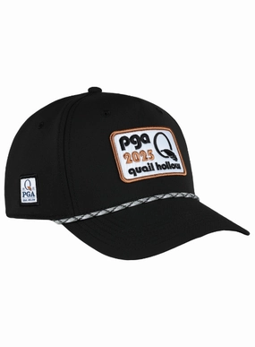 2025 PGA Championship Black AeroSphere Tech Rope Cap