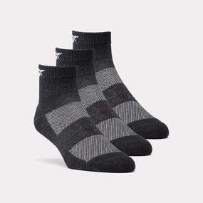 3-Pack Sports Essentials Ankle Socks Black