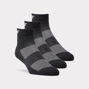 3-Pack Sports Essentials Ankle Socks Black