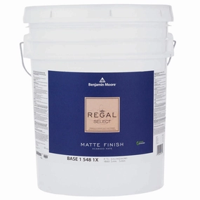 5 GAL REGAL SELECT Acrylic Interior Paint & Primer - Matte Finish