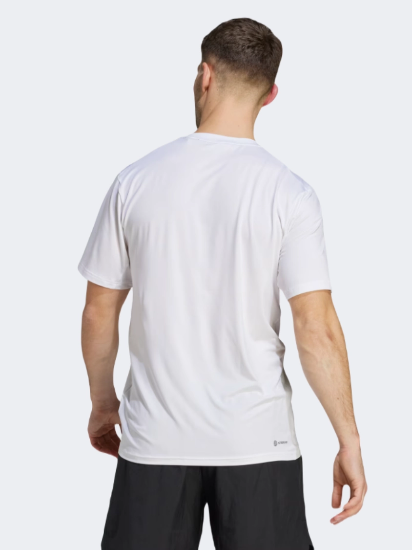 Adidas Essential Stretch Men Training T-Shirt White/Black
