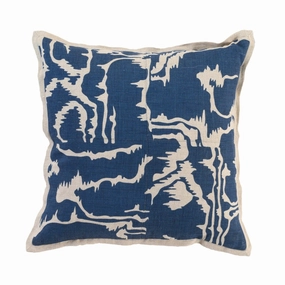Adna Toss Pillow NAVY