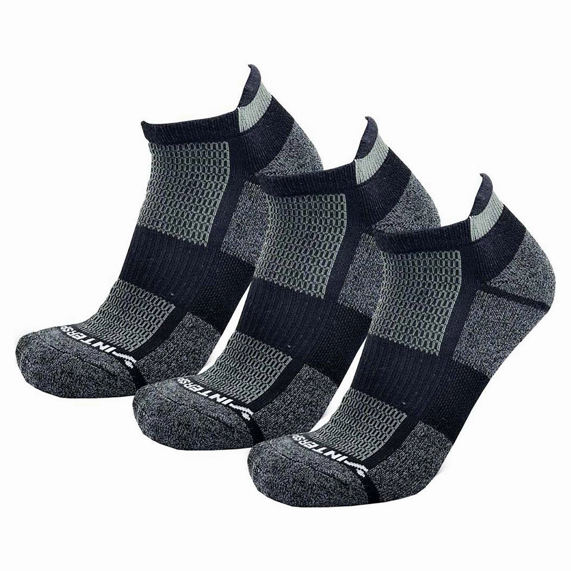 Adult's Bamboo 3 Pack Low Cut Socks (Large)