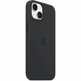 Apple Computer MPRU3ZM/A iPhone 14 Silicone Case with MagSafe Midnight
