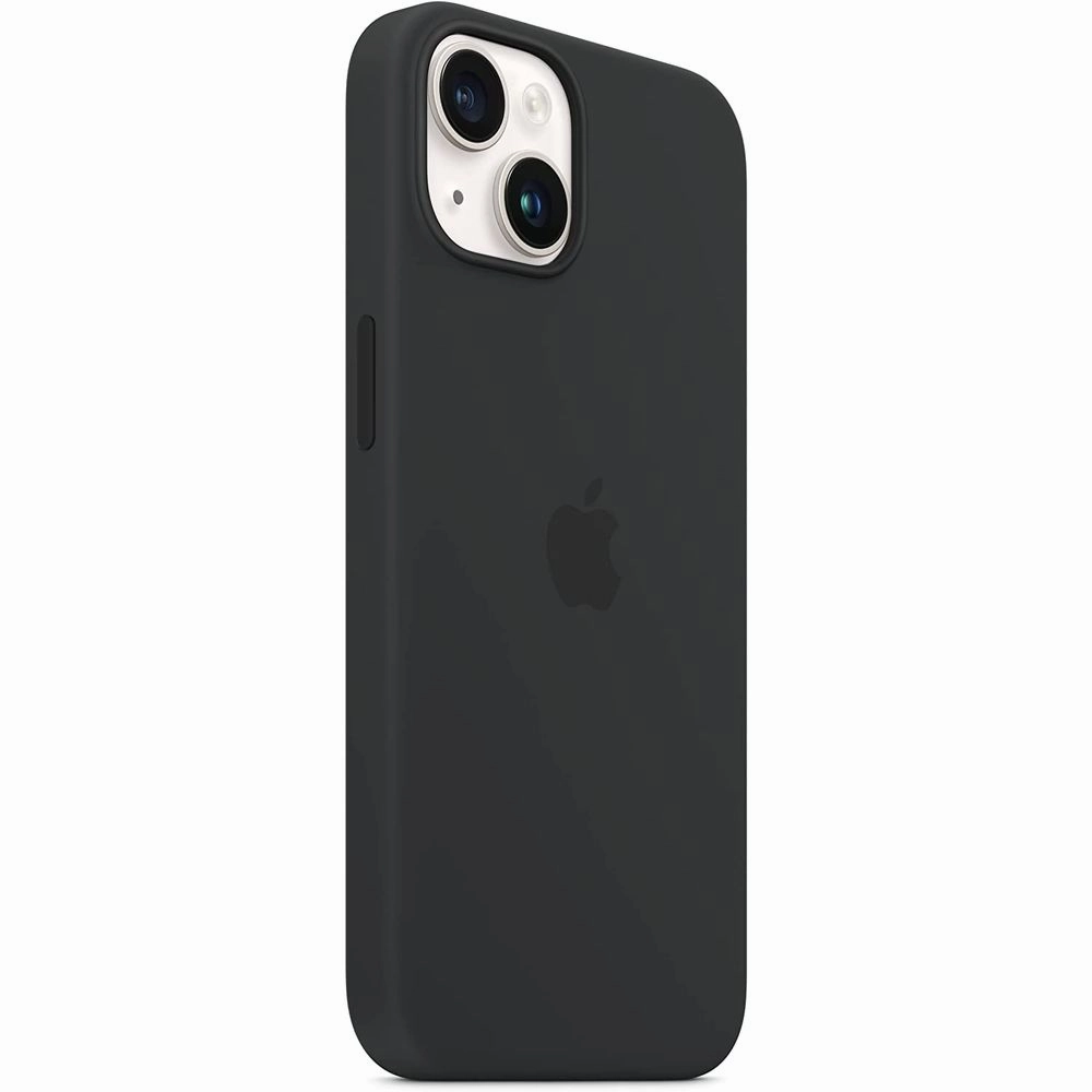 Apple Computer MPRU3ZM/A iPhone 14 Silicone Case with MagSafe Midnight