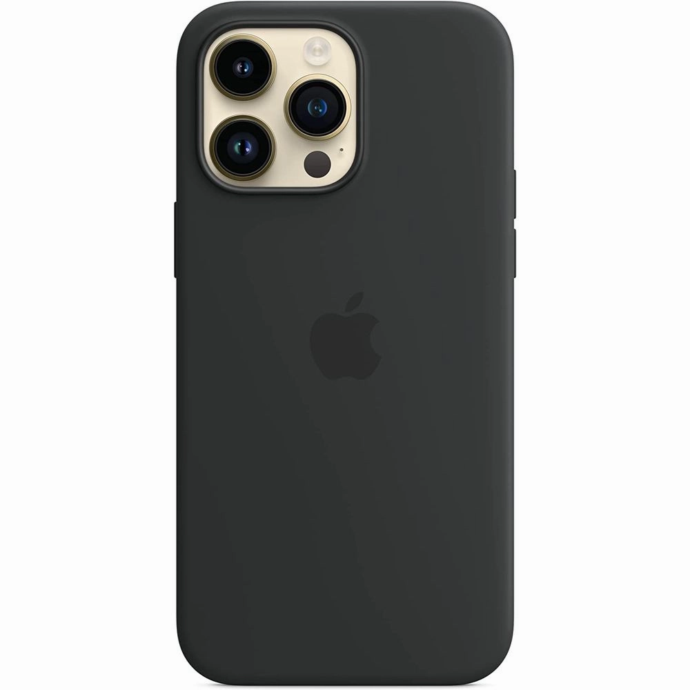 Apple MPTP3ZM/A iPhone 14 Pro Max Silicone Case with MagSafe - Midnight