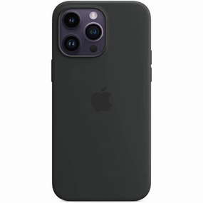 Apple MPTP3ZM/A iPhone 14 Pro Max Silicone Case with MagSafe - Midnight