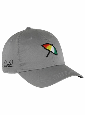 Arnold Palmer Lightweight Carbon Gray Ahead Cap
