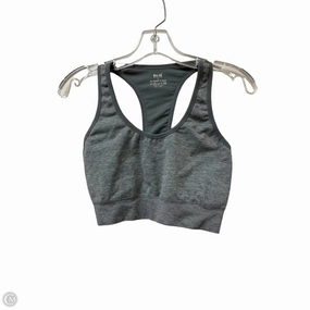 Athletic Bra By Clothes Mentor In Grey, Size: L