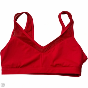 Athletic Bra By Fabletics In Red. Size: M