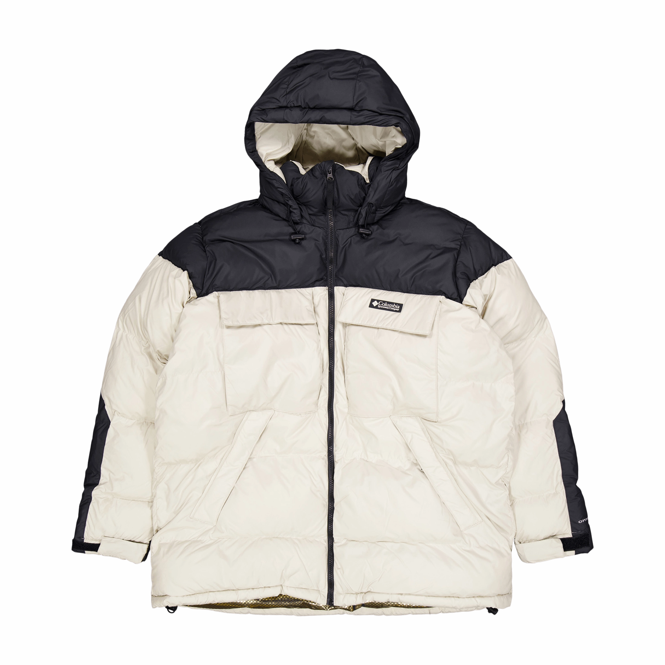 Ballistic Ridge™ Oversized Puf Dark Stone. Bla