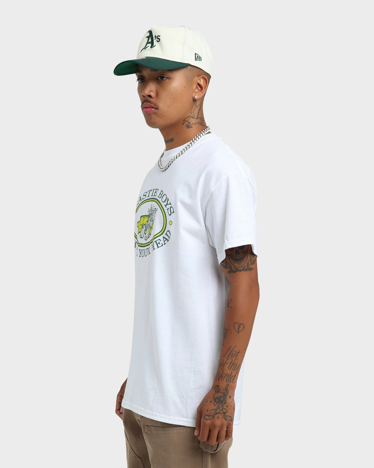 Beastie Boys Check Ya Head T-Shirt White