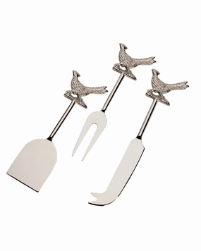 Bisley 3 Piece Stainless Steel Cheese Set