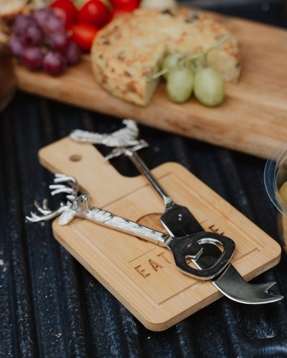 Bisley 3 Piece Stainless Steel Cheese Set