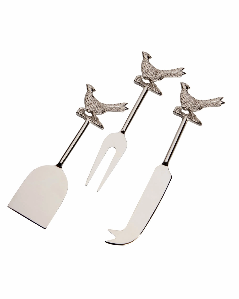 Bisley 3 Piece Stainless Steel Cheese Set
