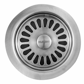 BLANCO 441098 SILGRANIT Coordinated Sink Waste Flange, 3.5", Stainless Steel