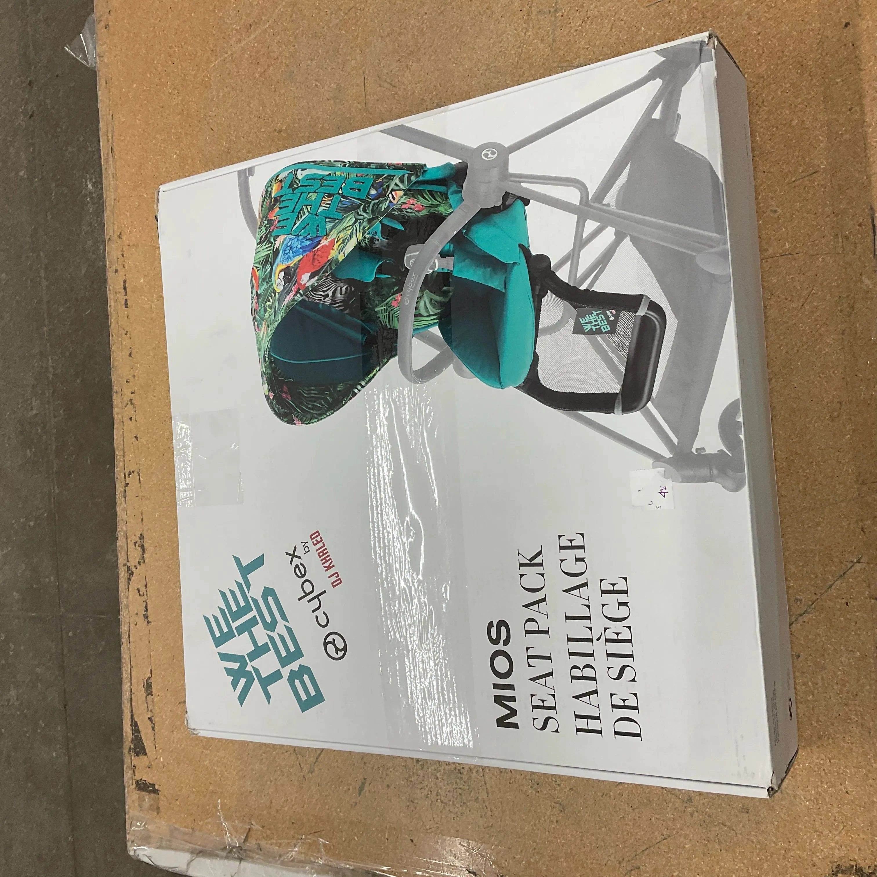 by DJ Khaled We the Best Seat Design Pack for Mios Stroller in Turquoise