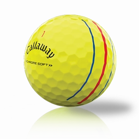 Callaway Chrome Soft Triple Track Yellow