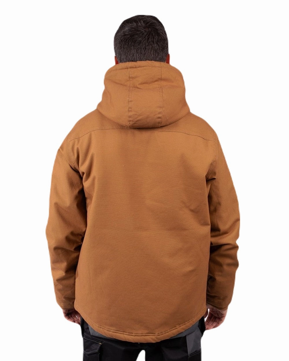 Caterpillar Mens Hooded Sherpa Lined Jacket