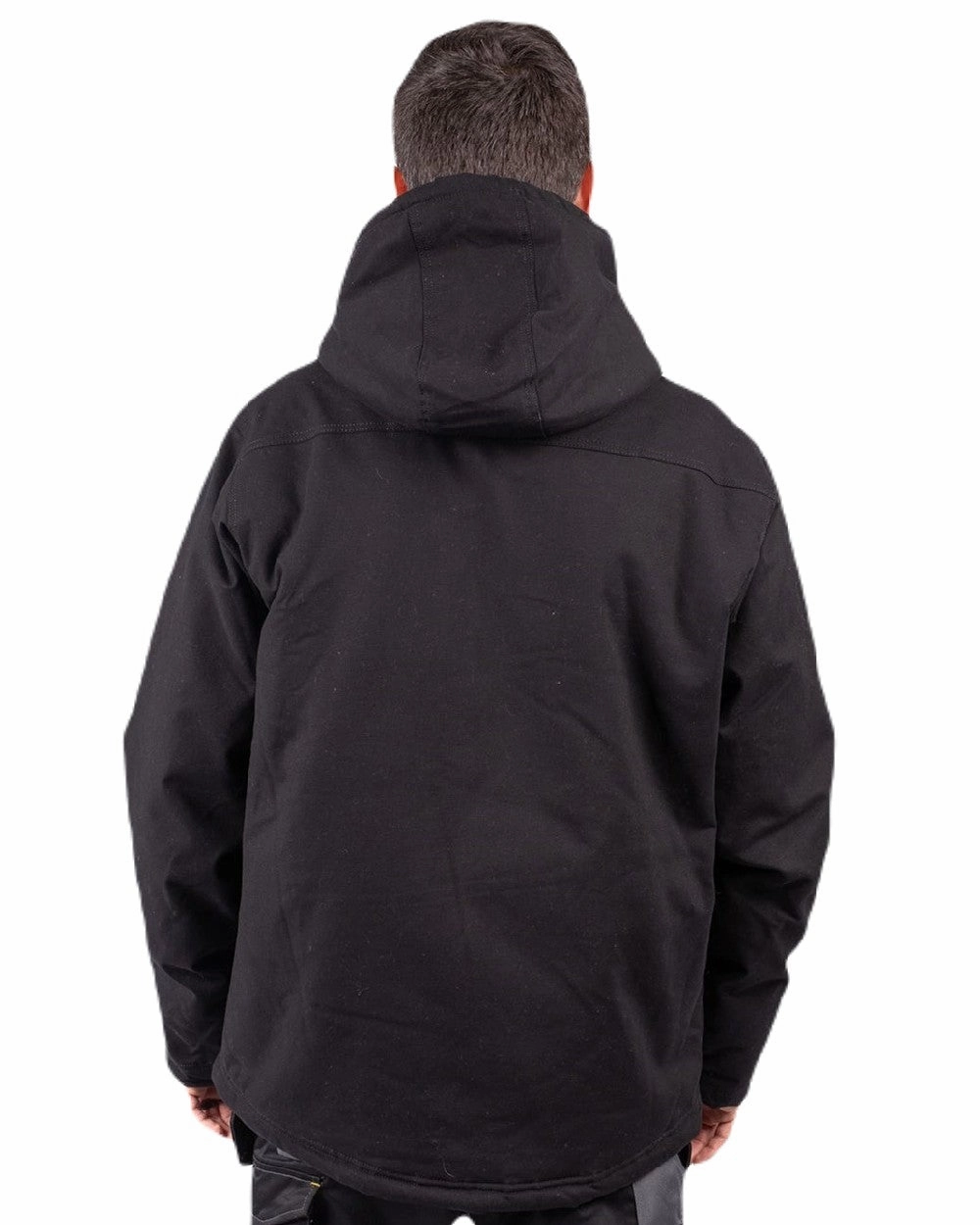 Caterpillar Mens Hooded Sherpa Lined Jacket