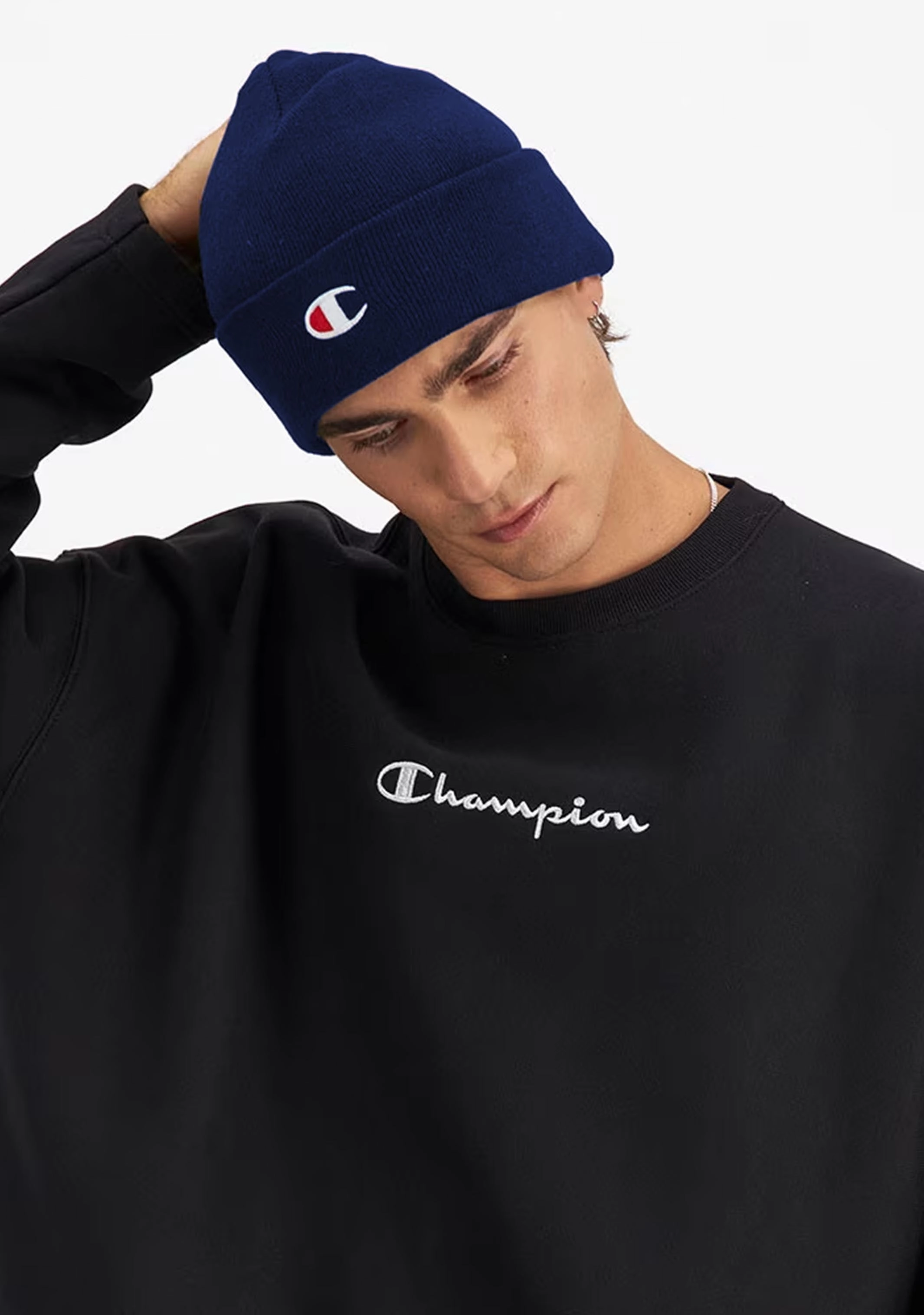 Champion Mens Active C Logo Beanie