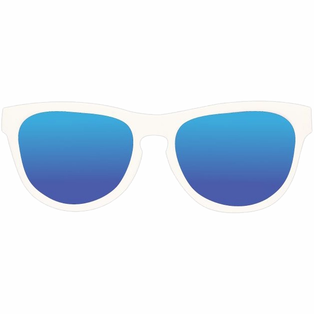 Classic (8-12) White Cloud/Polarized Blue