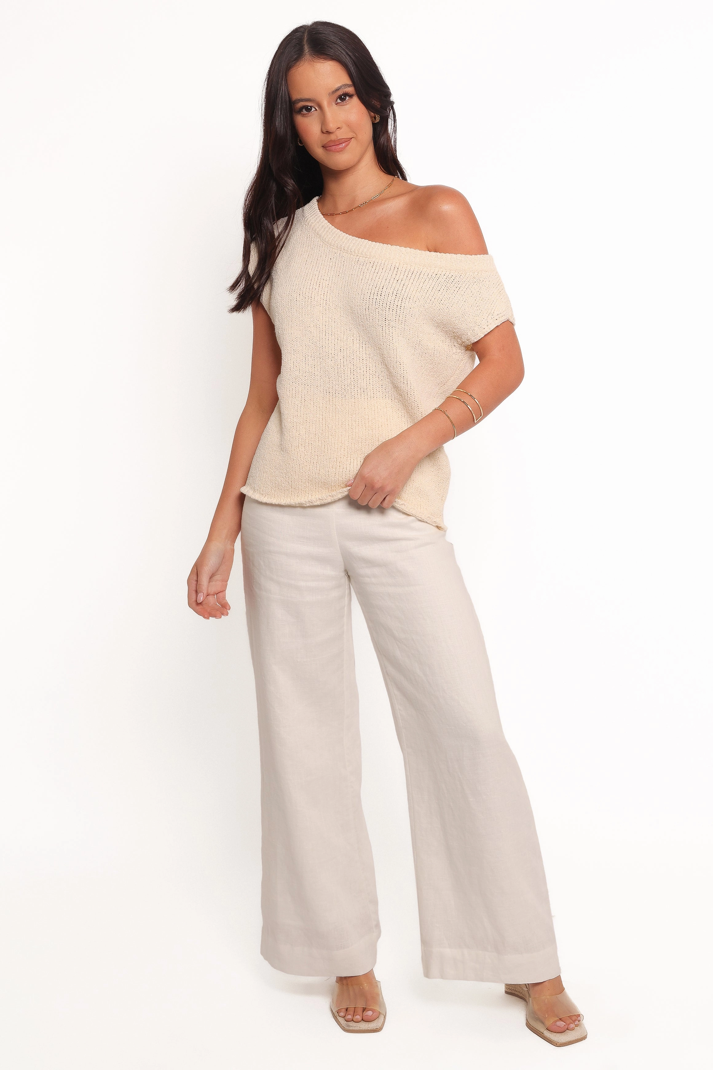 Coco Knit Top - Off White