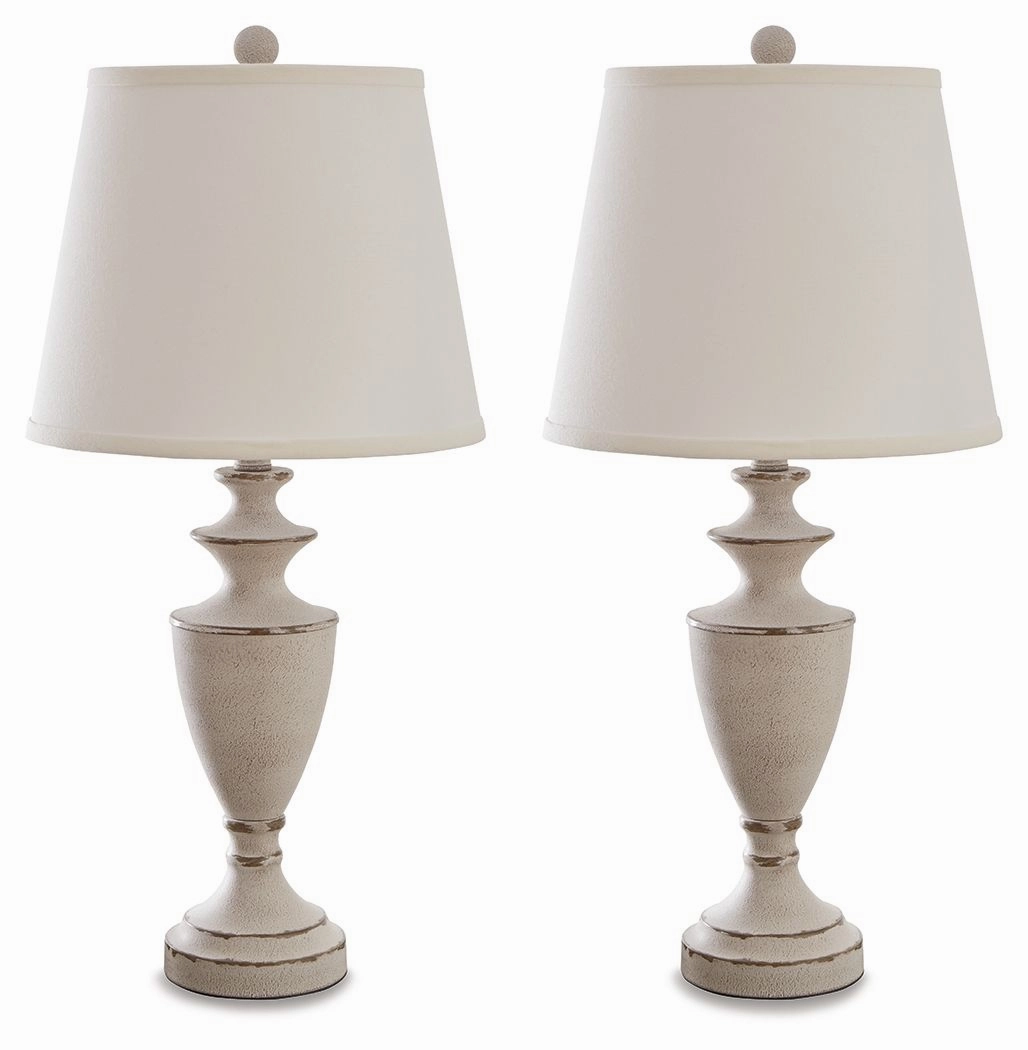 Dorcher Antique Gray Metal Table Lamp