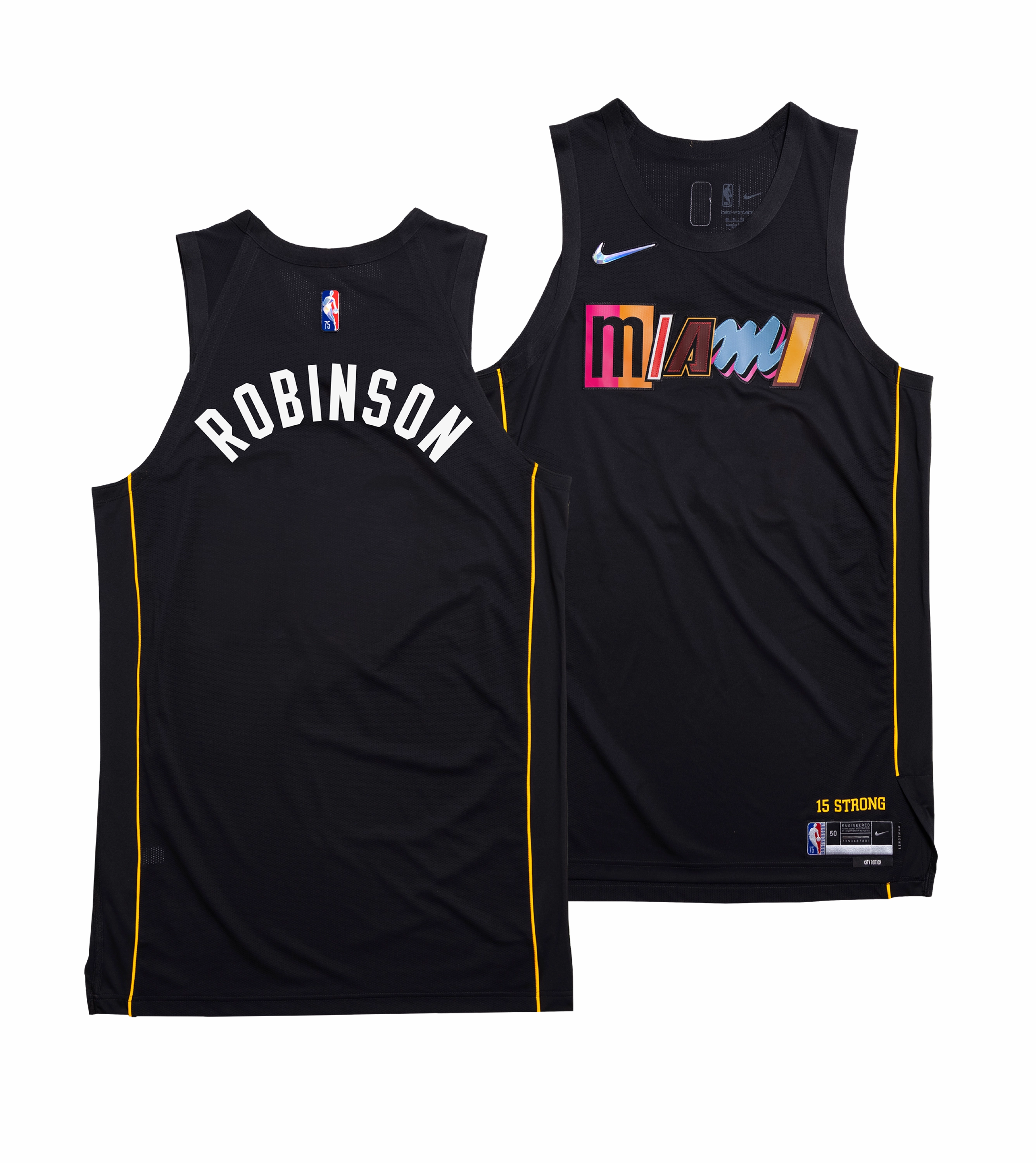 Duncan Robinson Nike Miami HEAT Mashup Swingman Jersey - Custom Number Style
