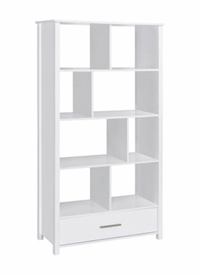 Dylan Rectangular 8-Shelf Bookcase