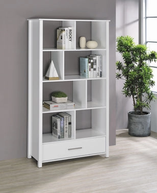 Dylan Rectangular 8-Shelf Bookcase