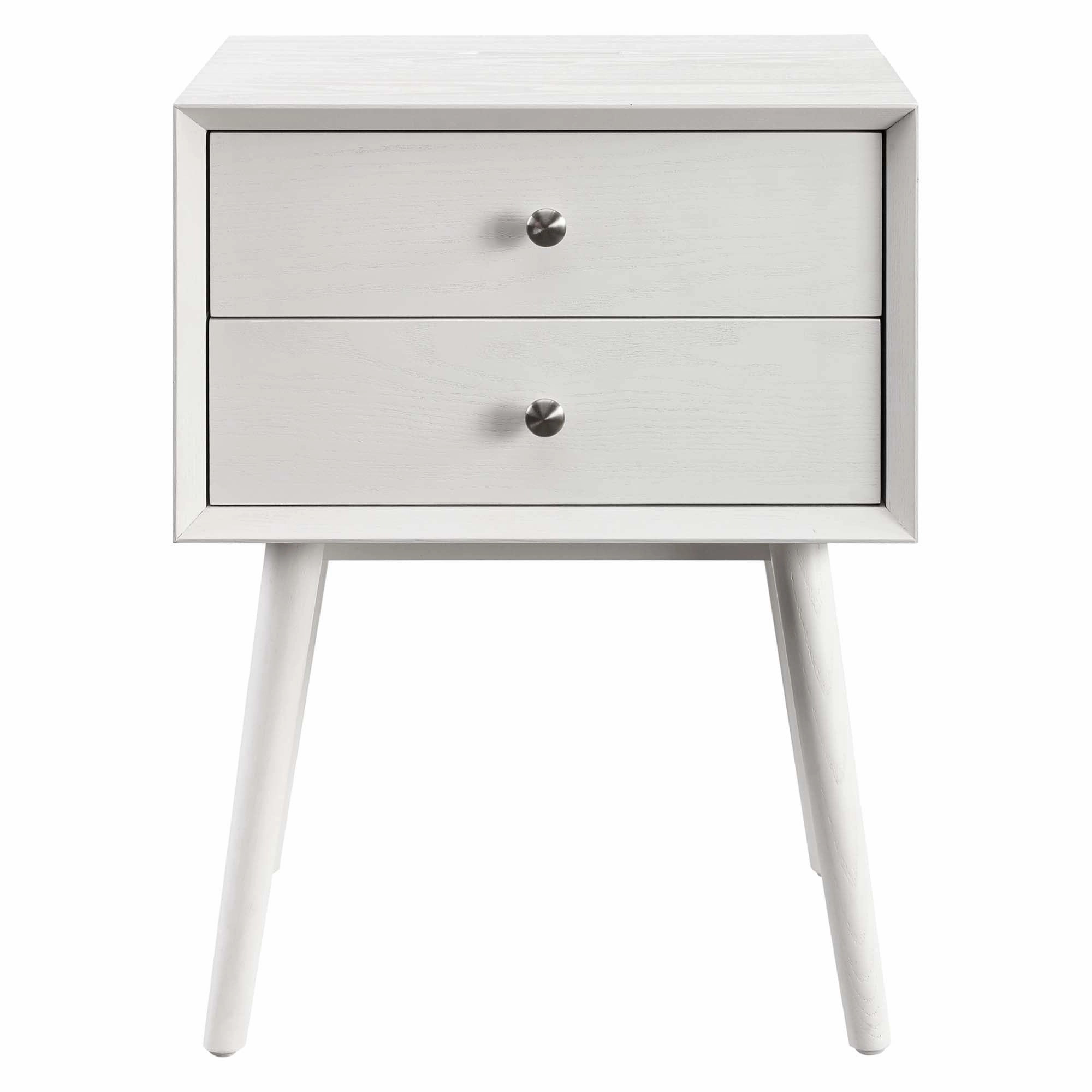 Ember Wood Nightstand With USB Ports by Modway