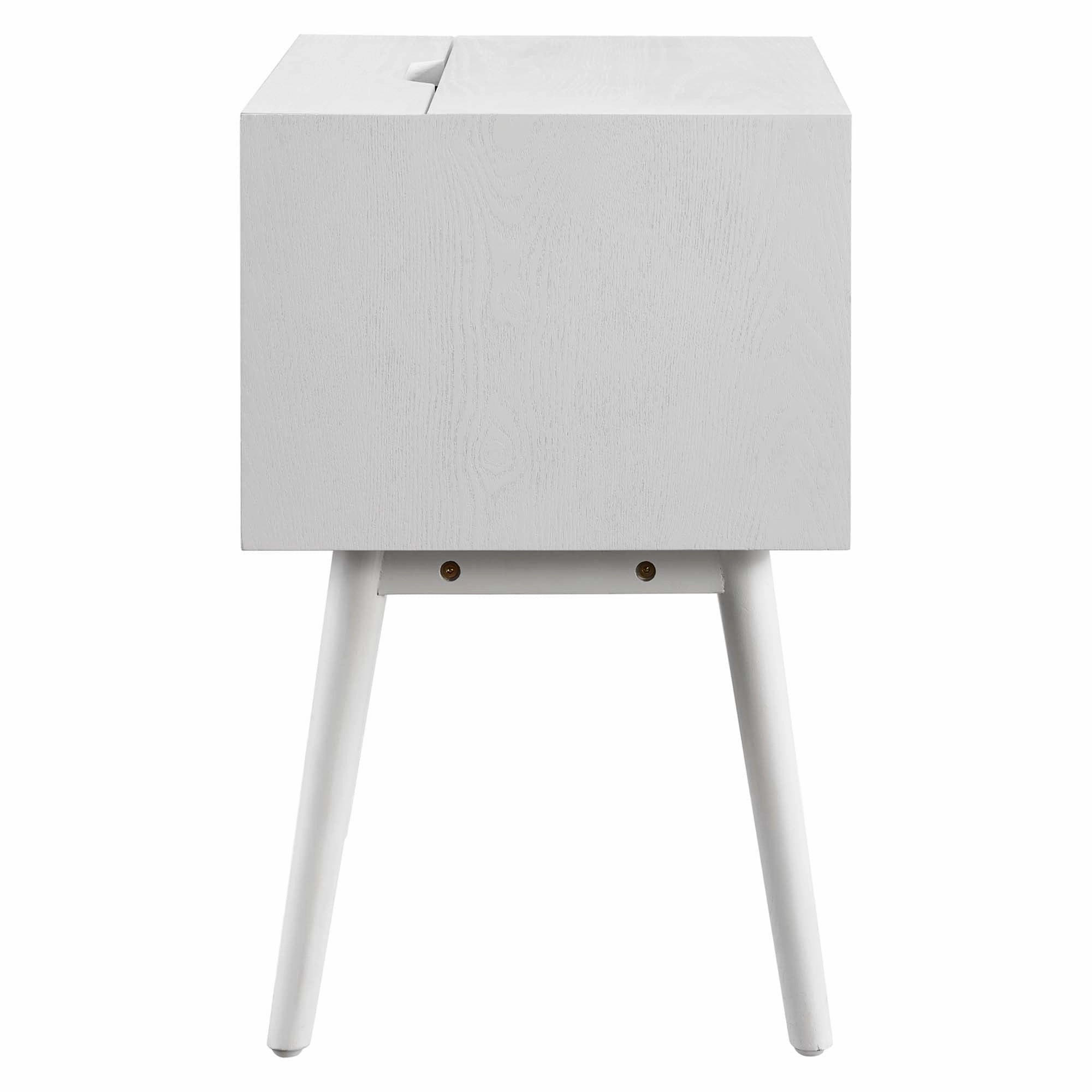 Ember Wood Nightstand With USB Ports by Modway