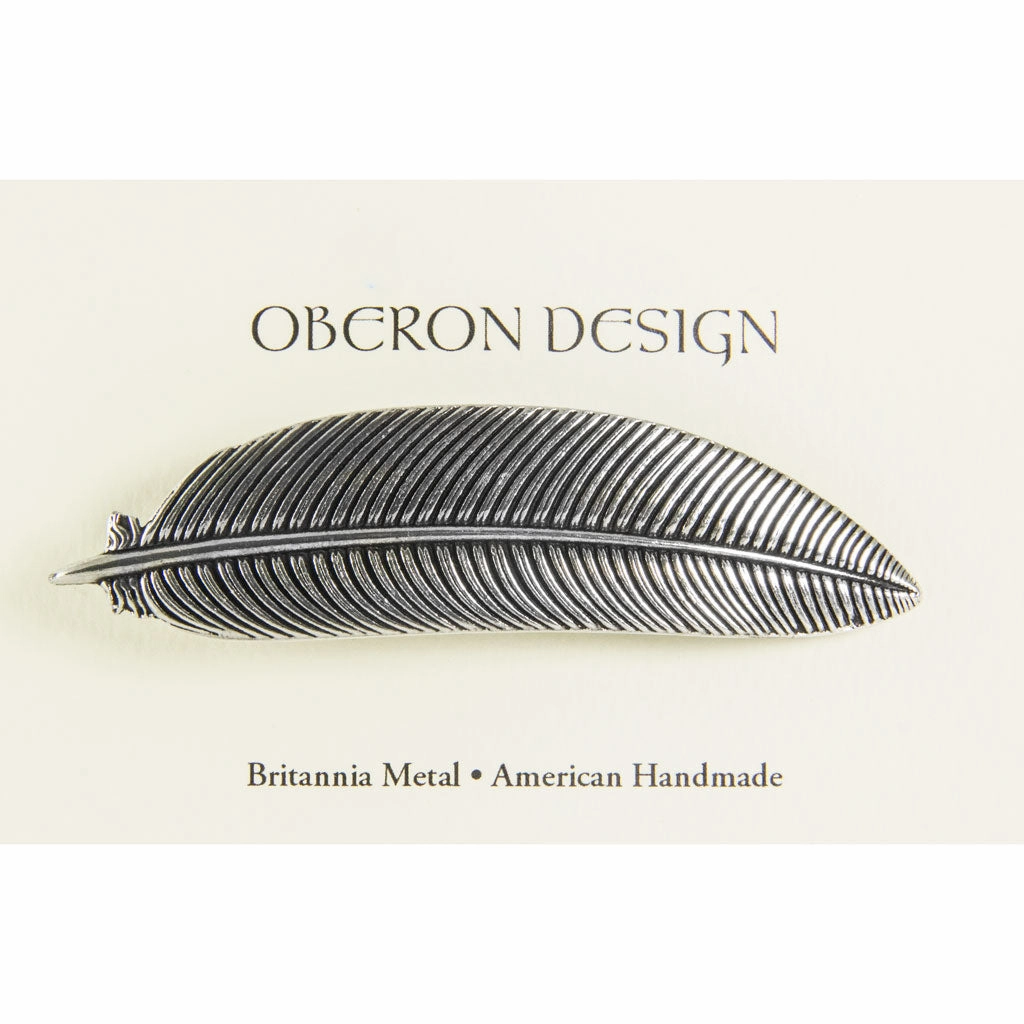 Feather Barrette