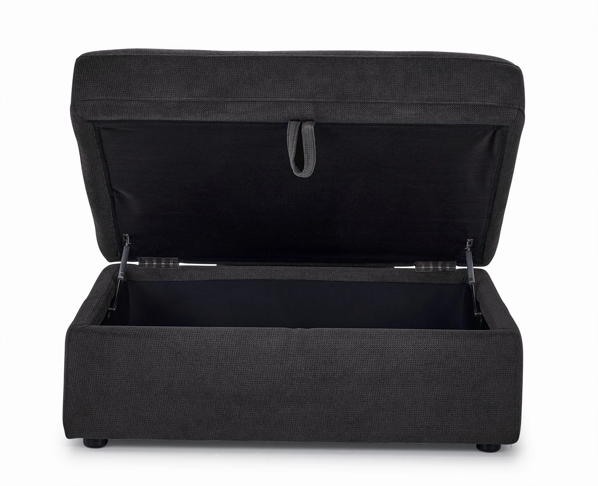 Feeling Connected - Connex Ottoman - Dark Grey