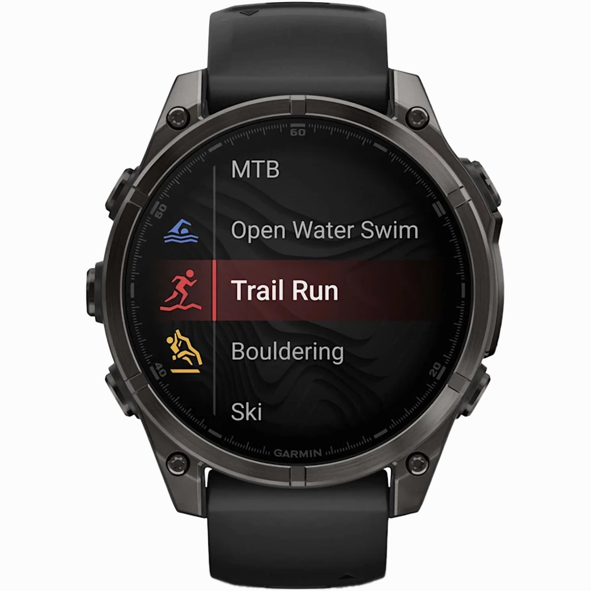 Fenix 8 Sapphire 47mm Amoled - Carbon Gray