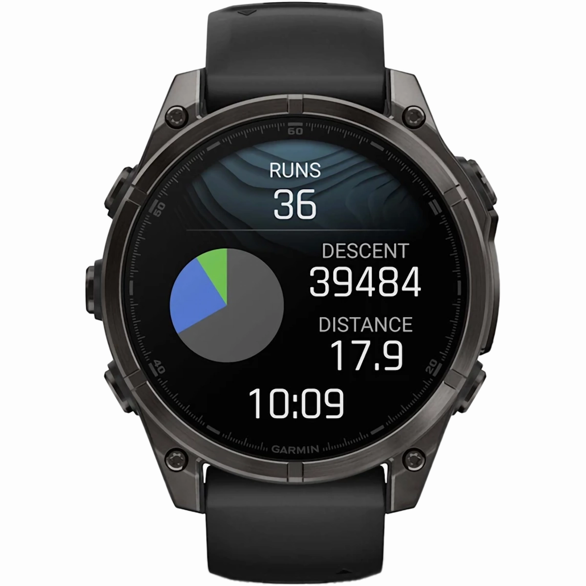Fenix 8 Sapphire 47mm Amoled - Carbon Gray