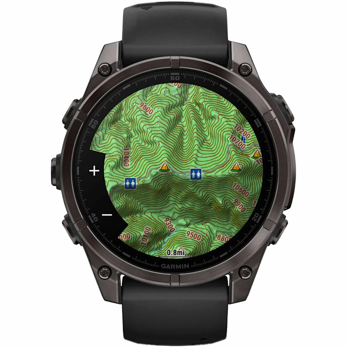 Fenix 8 Sapphire 47mm Amoled - Carbon Gray