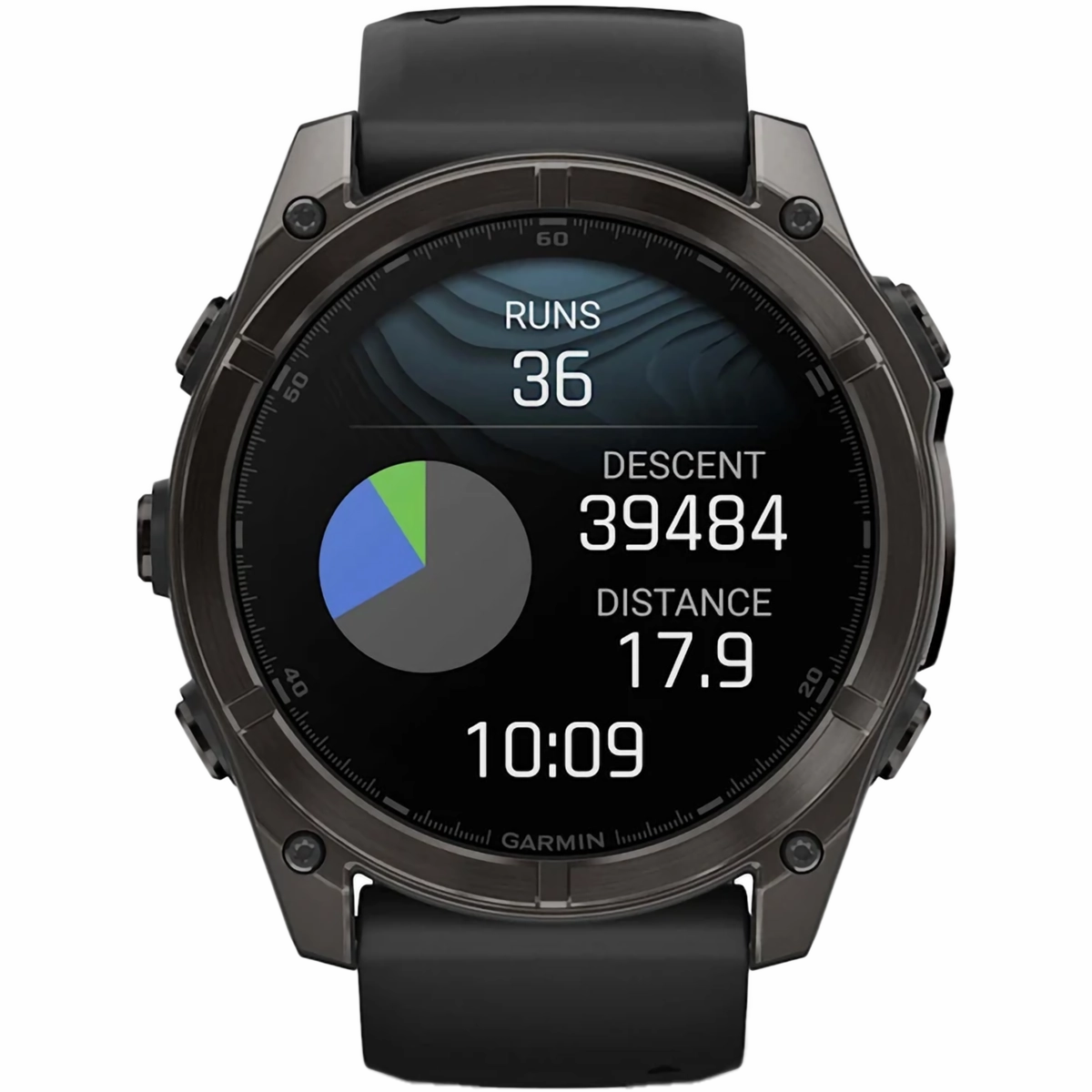 Fenix 8 Sapphire 51mm Amoled - Carbon Gray