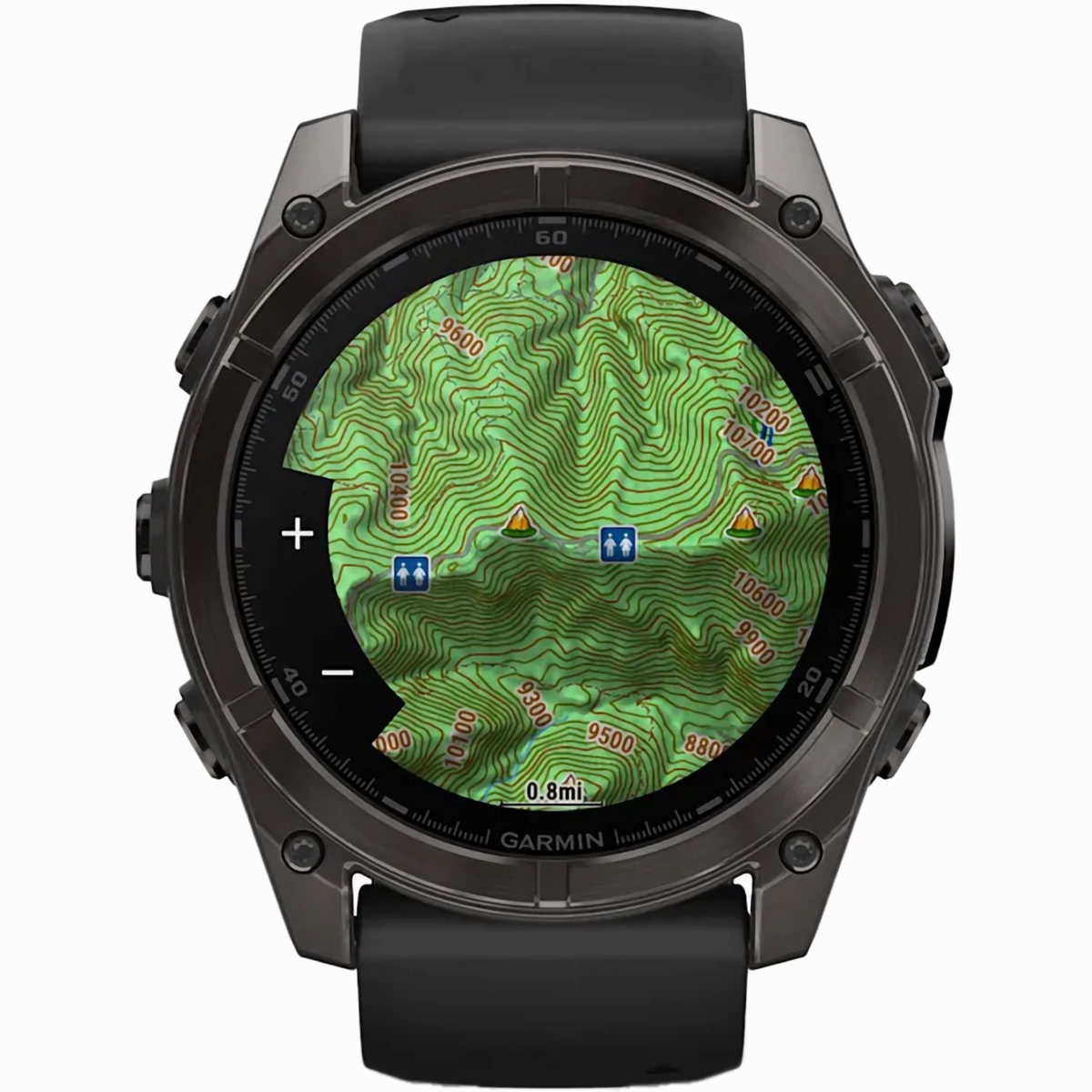Fenix 8 Sapphire 51mm Amoled - Carbon Gray