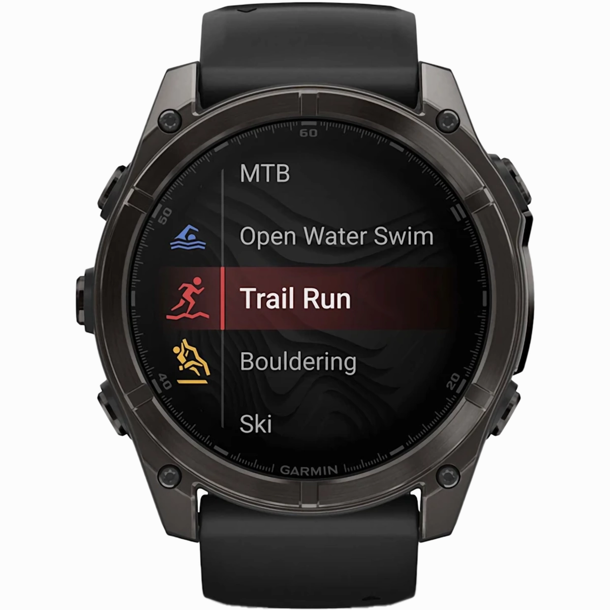 Fenix 8 Sapphire 51mm Amoled - Carbon Gray