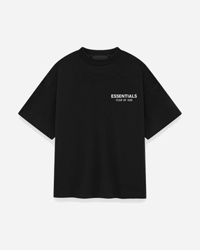 FOG ESSENTIALS HOLIDAY24 BLACK KIDS TEE