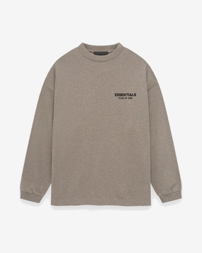 FOG ESSENTIALS HOLIDAY24 DARK HEATHER GREY JERSEY LONG SLEEVE