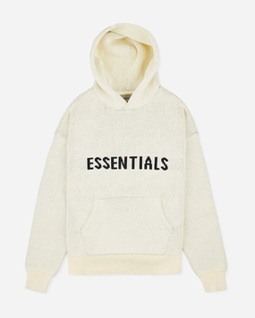 FOG ESSENTIALS SS21 CREAM KNIT HOODIE (NEW)
