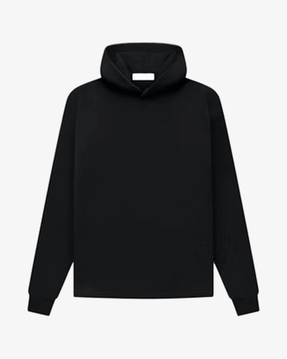FOG ESSENTIALS SS22 STRETCH LIMO RELAXED BLACK HOODIE