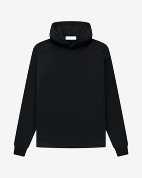 FOG ESSENTIALS SS22 STRETCH LIMO RELAXED BLACK HOODIE