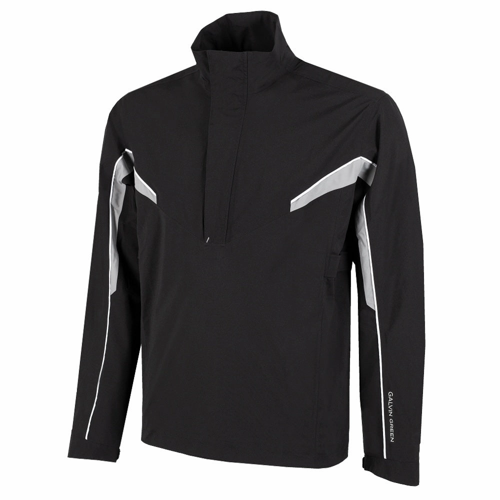 Galvin Green Abe Golf Pullover Black/Sharkskin/White - FW22 Men