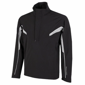 Galvin Green Abe Golf Pullover Black/Sharkskin/White - FW22 Men