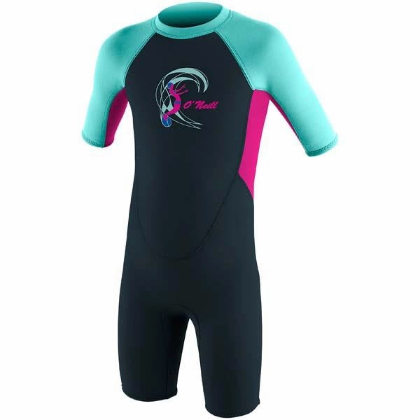 Girls' Reactor II 2MM S/S Spring Wetsuit