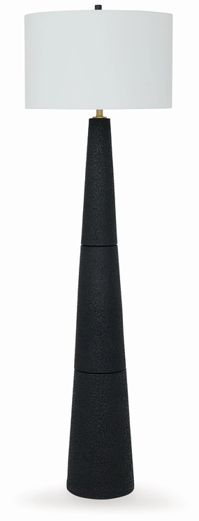 Hallburg Black Poly Floor Lamp